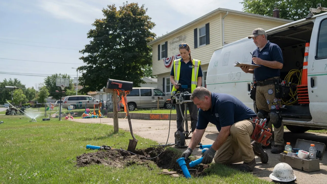 Slab Leak Repair in South Vienna, OH near me